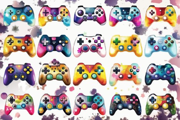 Game Controller SVG for Graphics and Crafts