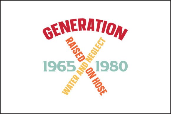 Generation X Shirt, Gen X Svg,Gen X Png