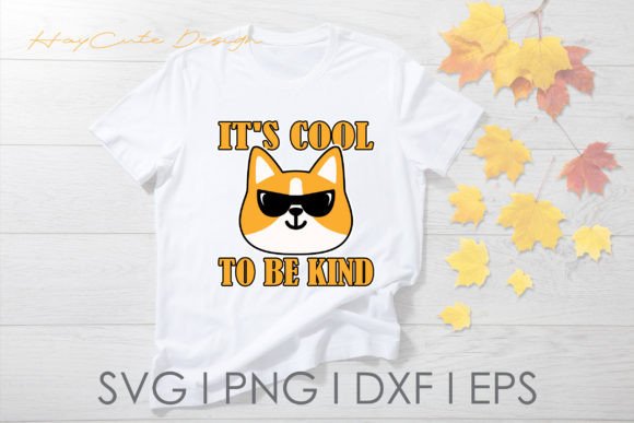 It's Cool to Be Kind: A Versatile SVG and PNG Design
