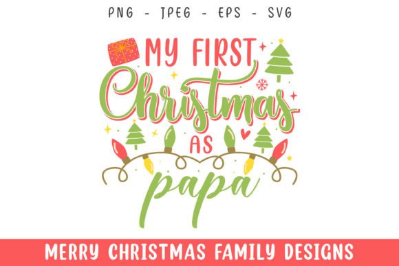 My First Merry Christmas As Papa SVG: A Brand Designer’s Review