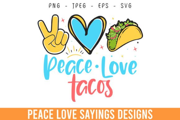 Peace Love Tacos SVG: A Brand Designer's Graphics Review
